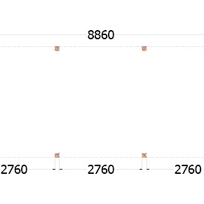 Buitenverblijf Palermo 8900x3700x2450mm (bxdxh)