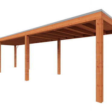 Buitenverblijf Palermo 9600x2550x2450mm (bxdxh)