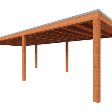 Buitenverblijf Palermo 9600x3700x2450mm (bxdxh)