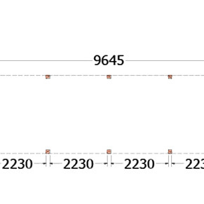 Buitenverblijf Palermo 9650x3100x2450mm (bxdxh)