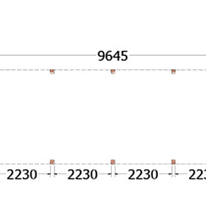 Buitenverblijf Palermo 9650x3700x2450mm (bxdxh)