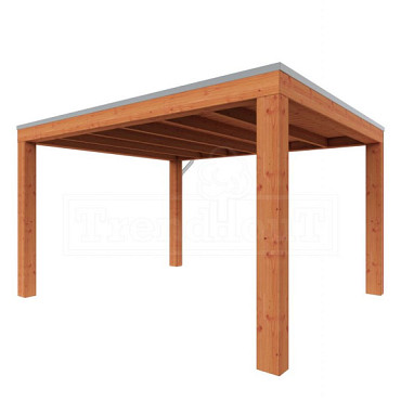 Buitenverblijf Palermo XXL 3800x3800x2450mm (bxdxh)