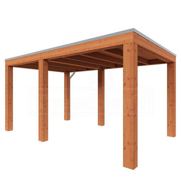 Buitenverblijf Palermo XXL 4450x3150x2450mm (bxdxh)