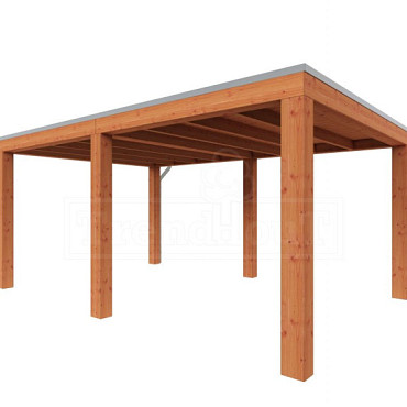 Buitenverblijf Palermo XXL 5050x3800x2450mm (bxdxh)