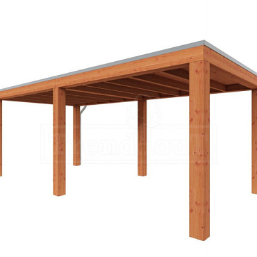 Buitenverblijf Palermo XXL 6100x3150x2450mm (bxdxh)