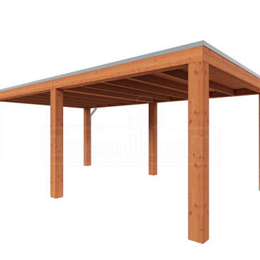 Buitenverblijf Palermo XXL 6100x3800x2450mm (bxdxh)