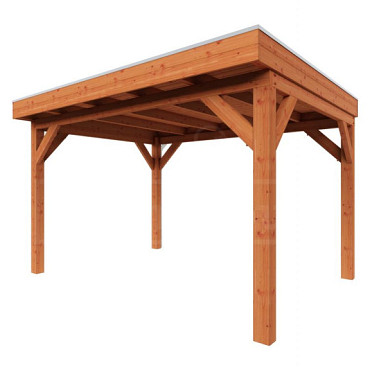 Buitenverblijf Refter XL 3750x3400x2600mm (bxdxh)