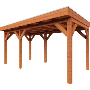 Buitenverblijf Refter XL 4900x2850x2600mm (bxdxh)