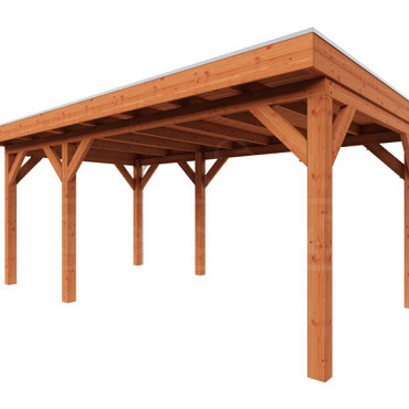 Buitenverblijf Refter XL 5550x3400x2600mm (bxdxh)