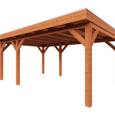 Buitenverblijf Refter XL 5550x4000x2600mm (bxdxh)