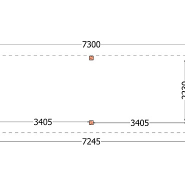 Buitenverblijf Refter XL 7300x2850x2600mm (bxdxh)