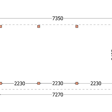 Buitenverblijf Refter XL 7350x4000x2600mm (bxdxh)