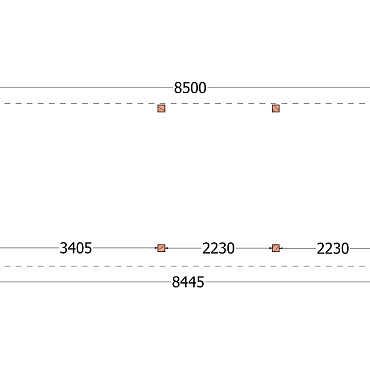 Buitenverblijf Refter XL 8500x3400x2600mm (bxdxh)