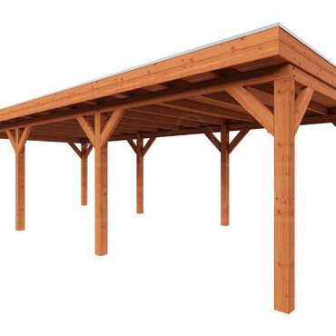 Buitenverblijf Refter XL 9000x4000x2600mm (bxdxh)