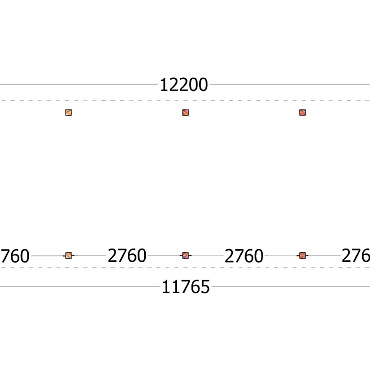 Buitenverblijf Siena 12200x4150x2500mm (bxdxh)