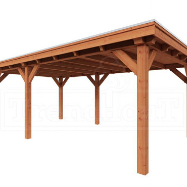 Buitenverblijf Siena 6550x4150x2500mm (bxdxh)