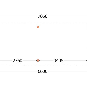 Buitenverblijf Siena 7050x3000x2500mm (bxdxh)