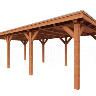 Buitenverblijf Siena 8250x4150x2500mm (bxdxh)