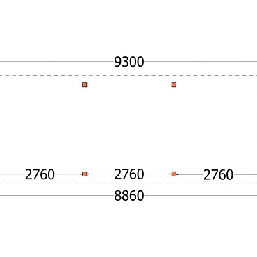 Buitenverblijf Siena 9300x3500x2500mm (bxdxh)