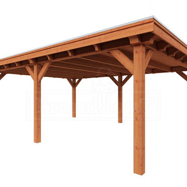 Buitenverblijf Toscane 6500x5450x2600mm (bxdxh)