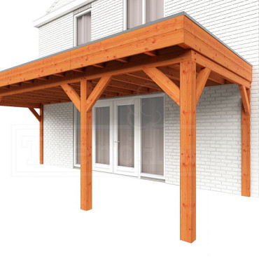 Aanbouwveranda Ancona 7400x3300x2600mm (bxdxh)