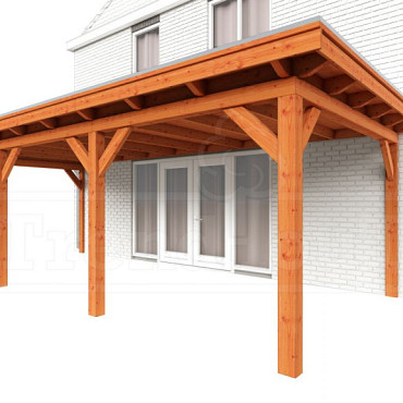 Aanbouwveranda Lucca 7950x3900x2600mm (bxdxh)