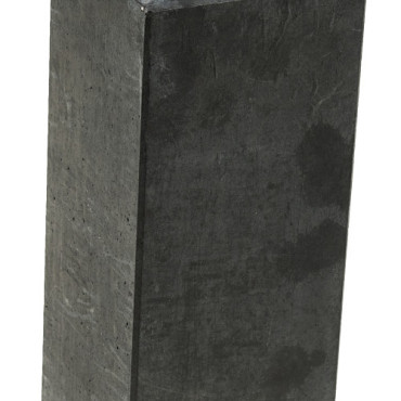 Betonpoer XL, 22x22x40cm recht, schroefdraad M20, antraciet.
