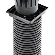 Infiltratieput met kunststof randbescherming (zonder rooster)