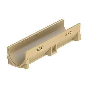 ACO Euroline 2.0 H100 gootelement L=500mm zonder rooster