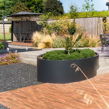 ELLIPSE zonder bodem 2800x1600x600mm Aluminium (AELW1)