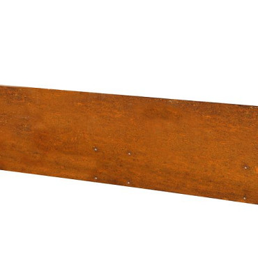 Kantopsluiting Stroke 300x10cm Corten