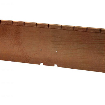 Kantopsluiting Single flex 300x16.5cm Corten