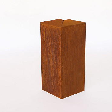 Overzetprofiel muurelement hoek 20x30x15.8cm Corten