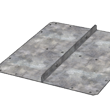 Bodem 60x60cm Verzinkt