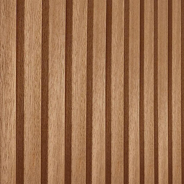 Triple profiel Ayous plankenset bij wand C 278,5x224cm