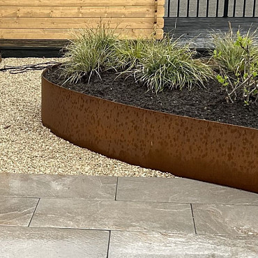 Zitbank Border - 4.5x7x40 cm Grenen waxedwood