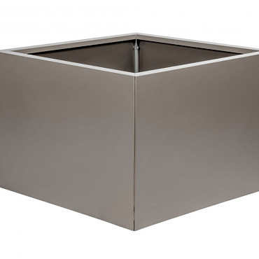 Plantenbak Vlak Antraciet 120x120x40cm