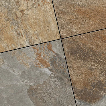 Cerasun Savona Multi Antracite 60x60x4cm