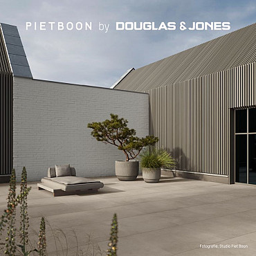 Keramische tegel Piet Boon Outdoor Texture Ivory 90x90x3cm