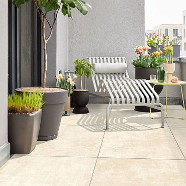 Robusto Ceramica 3.0® Betonoptik Sand 60x60x3cm