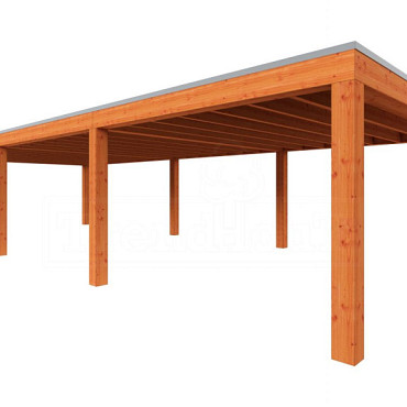 Buitenverblijf Palermo XXL 12250x5050x2480mm (bxdxh)