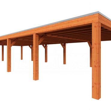 Buitenverblijf Palermo XXL 14950x6100x2480mm (bxdxh)