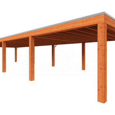 Buitenverblijf Palermo XXL 15850x5050x2480mm (bxdxh)