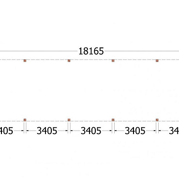 Buitenverblijf Palermo XXL 18200x5050x2480mm (bxdxh)