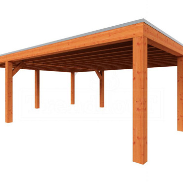 Buitenverblijf Palermo XXL 7450x6100x2480mm (bxdxh)