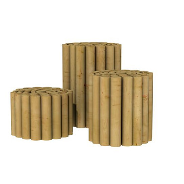 Rolborder Ø 5x30x250cm groen geïmpregneerd