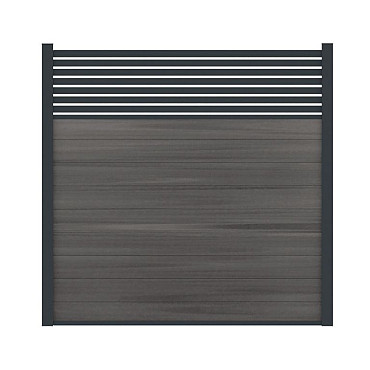 Boston Aluminium Lamel Open 21x45mm L-178 cm RAL9005