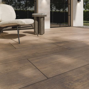 Keramische tegel Woodlook Ronco Dark 40x120x3cm