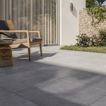 Keramische tegel Bari Grigio 80x80x2cm