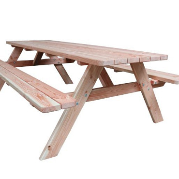 Picknicktafel Wout, Douglas, bladmaat 74x240cm onbehandeld